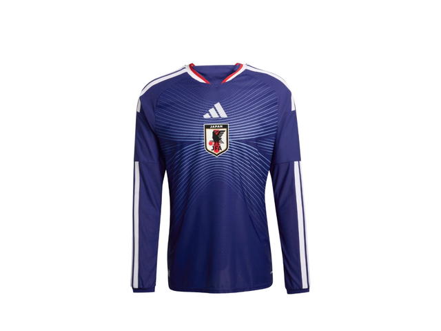 adidas adidas Japan National Team Home Player Long Sleeve Jersey 26 Japan Blue Ash Blue - view 1