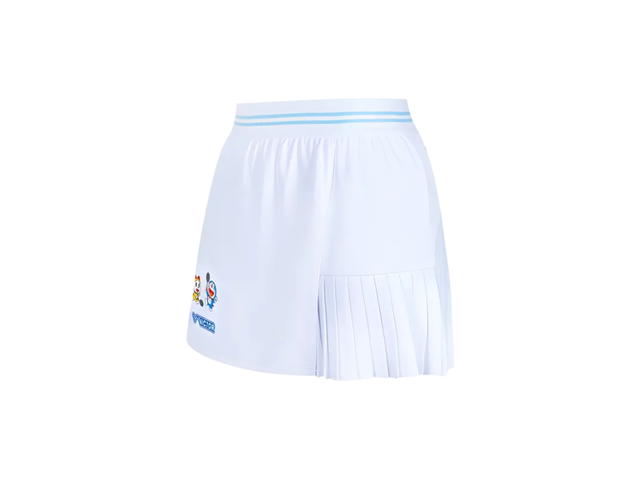 Victor Victor x Doraemon Badminton Sport Skirt White - view 1