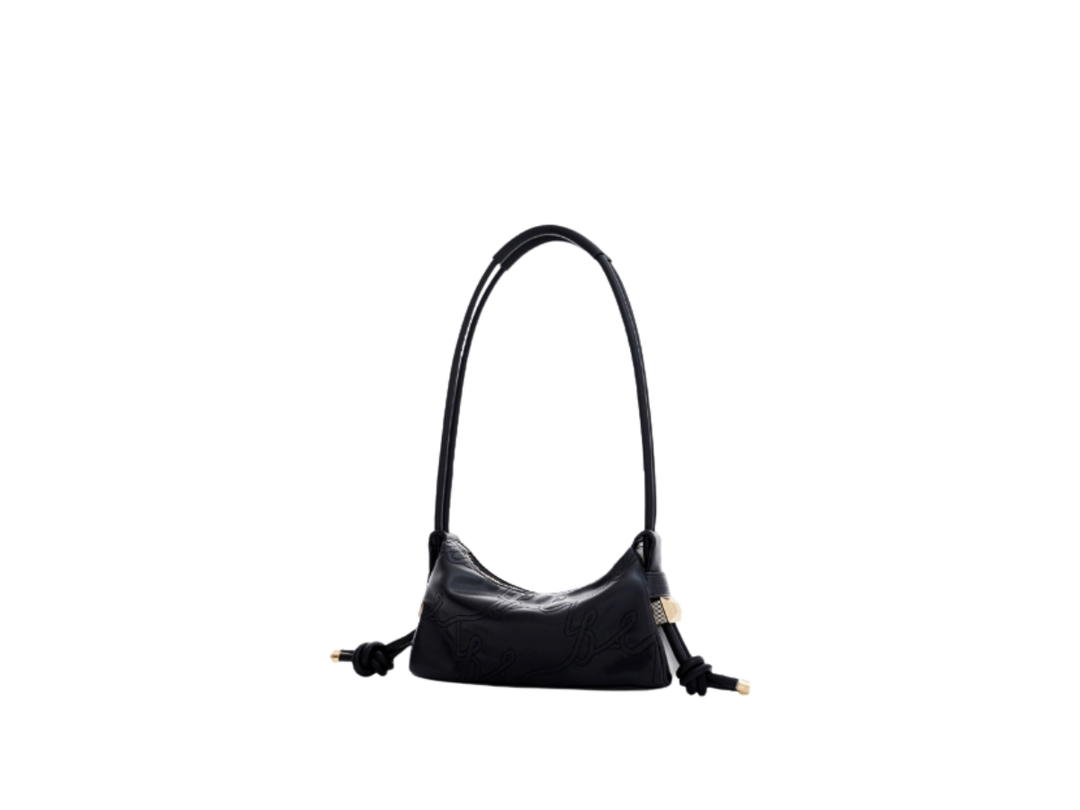 A TREASURE BOX A TREASURE BOX Knotted Hobo Treasure Box S Black