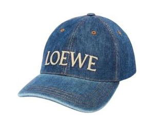 Buy Loewe Denim Baseball Cap - Blue at Sasom – Authentic and Ready to Ship