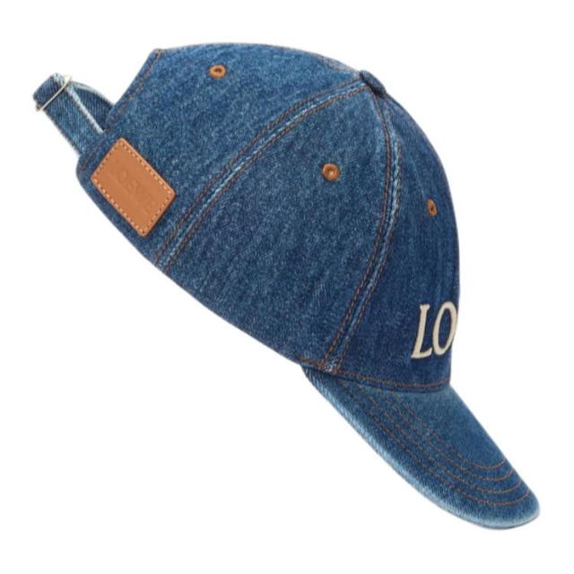 Loewe Loewe Denim Baseball Cap - Blue - view 3
