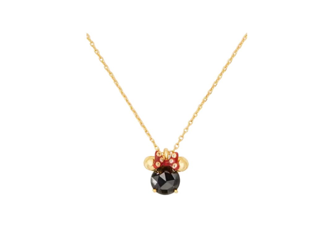 Katespade Katespade x Disney New York Minnie Pendant Necklace Black