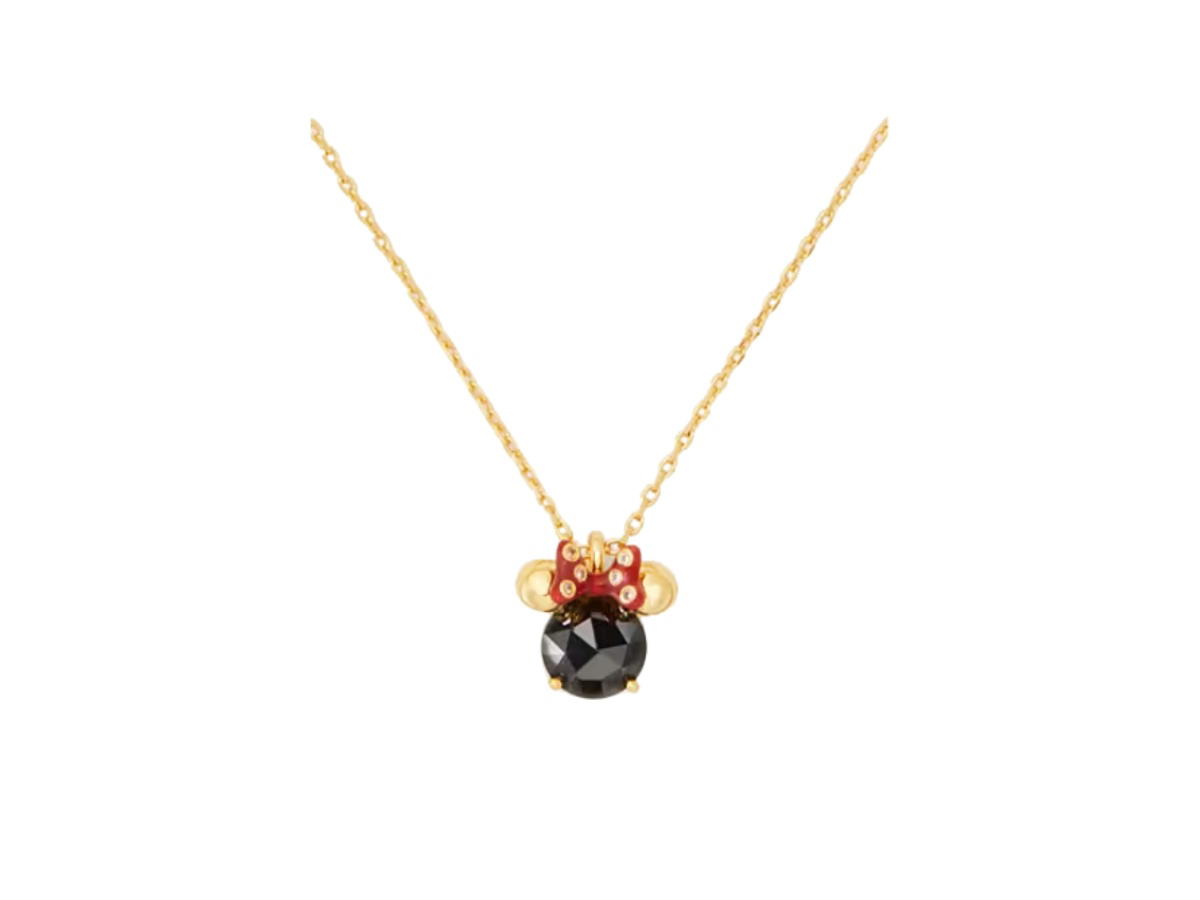 Katespade Katespade x Disney New York Minnie Pendant Necklace Black
