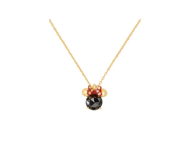 Katespade Katespade x Disney New York Minnie Pendant Necklace Black - view 1