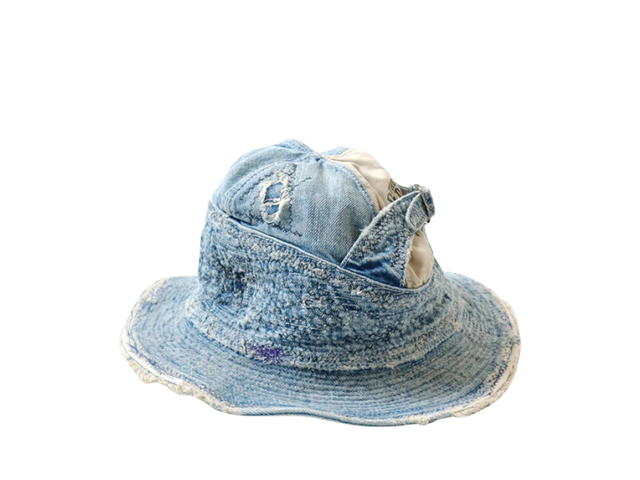 Kapital Kapital Denim The Old Man And The Sea Hat Indigo - view 2