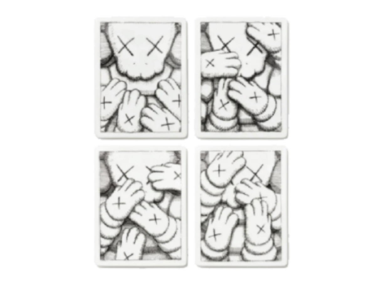 Kaws KAWS Brooklyn Museum URGE Plate Set of 4