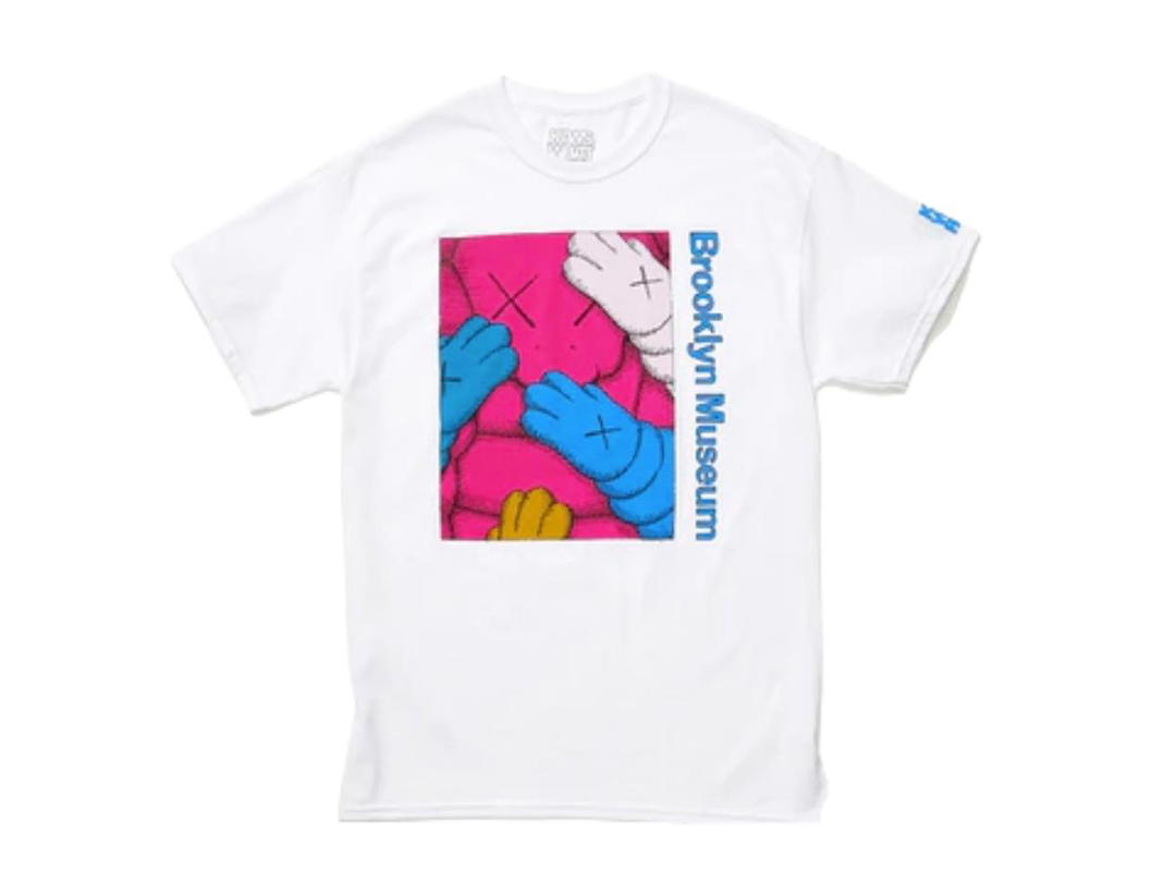 Kaws KAWS Brooklyn Museum URGE T-shirt White/Magenta