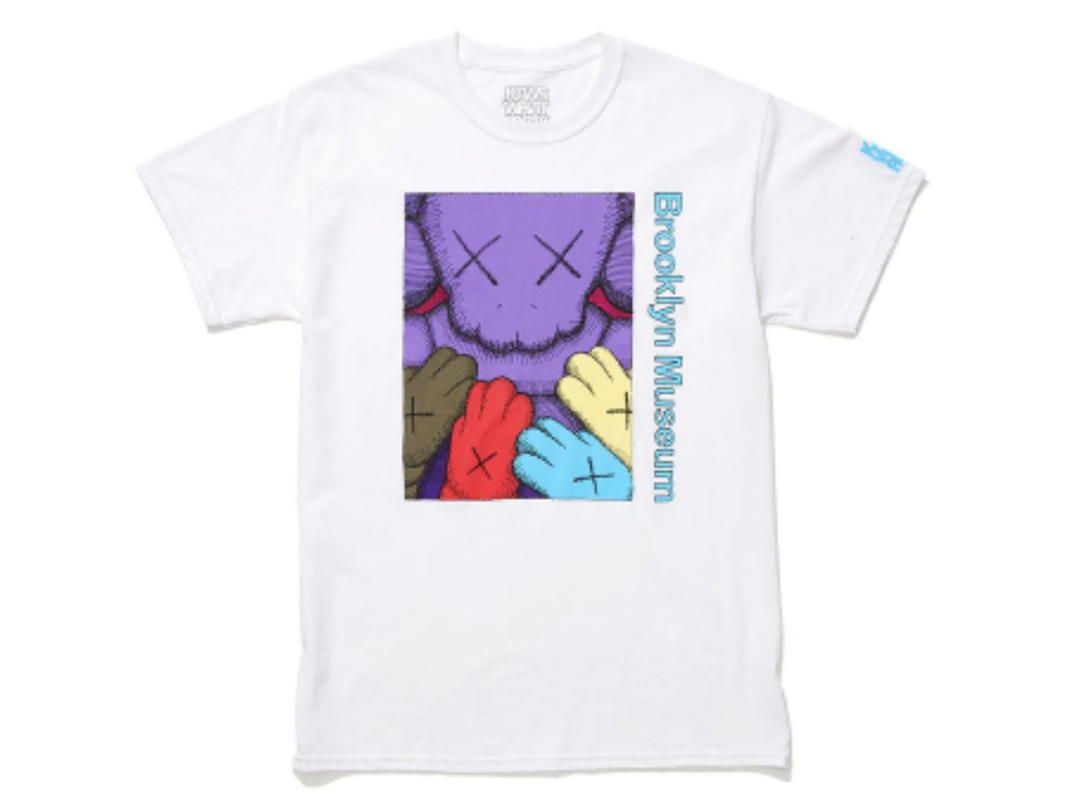 Kaws Kaws Brooklyn Museum URGE T-shirt White/Purple