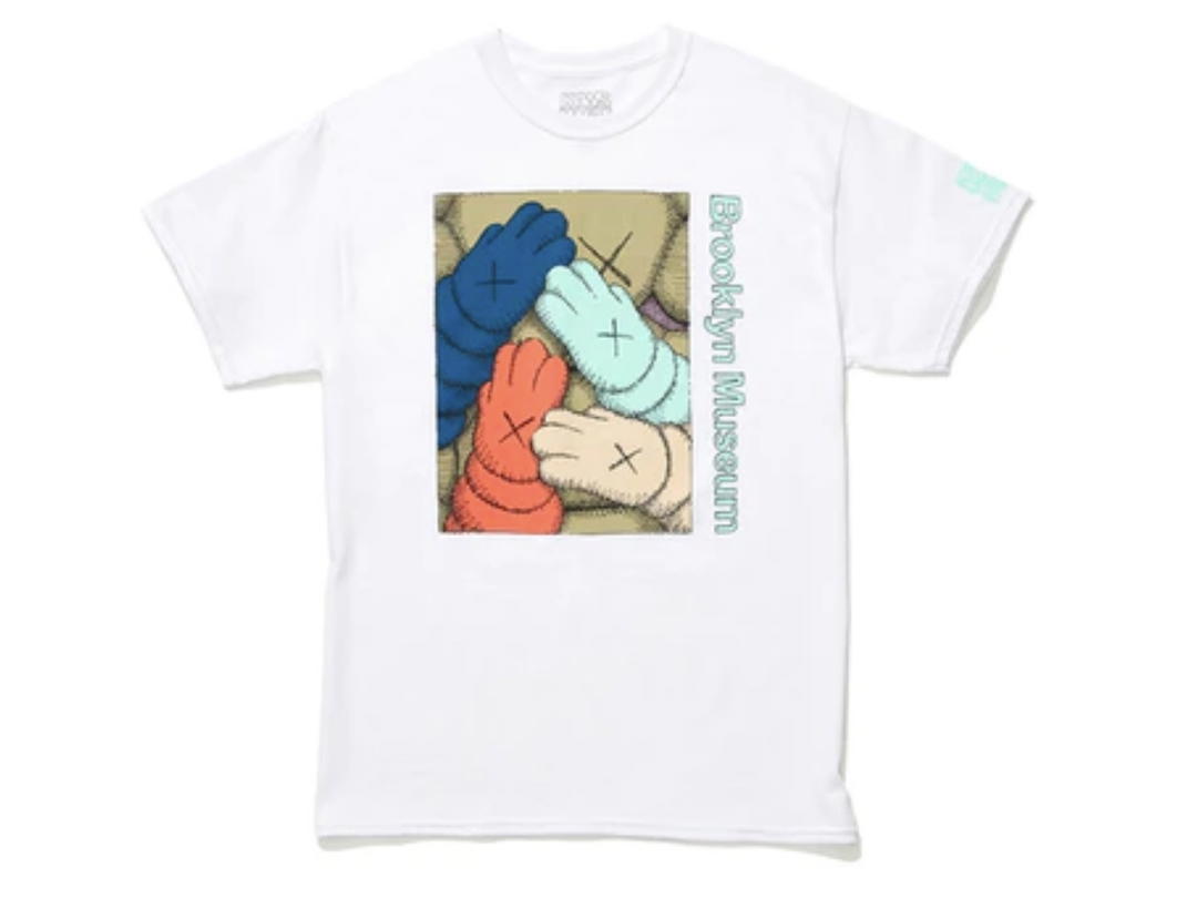 Kaws Kaws Brooklyn Museum URGE T-shirt White/Tan