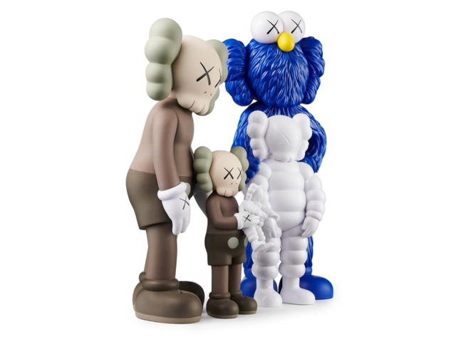 Kaws Kaws Family Figures Brown/Blue/White - view 2
