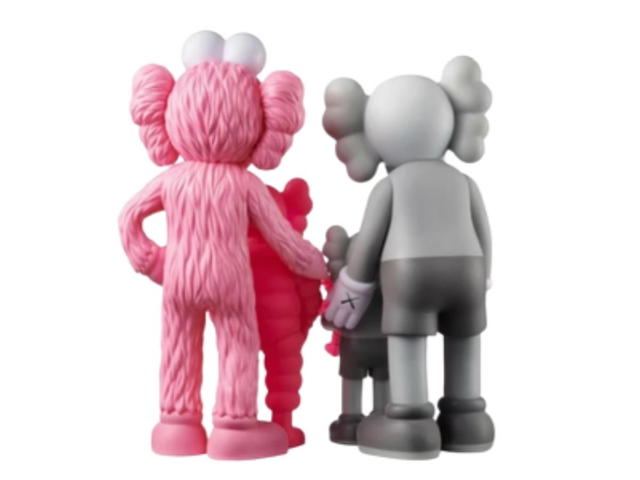 Kaws KAWS Family Vinyl Figures Grey/Pink - view 2