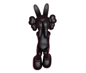 KAWS Tokyo First Companion Keychain Set (2021) Black/Brown/Grey