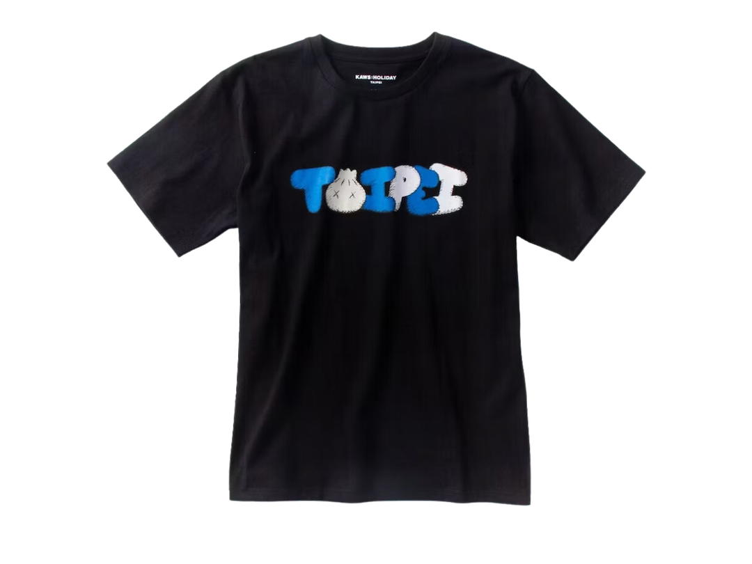 Kaws Kaws Holiday Limited Taipei T-Shirt Black