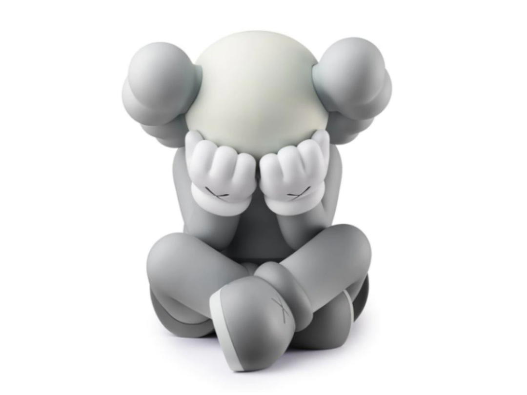 Kaws KAWS Separated Vinyl Figure Grey
