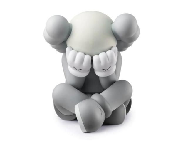 Kaws KAWS Separated Vinyl Figure Grey - view 1