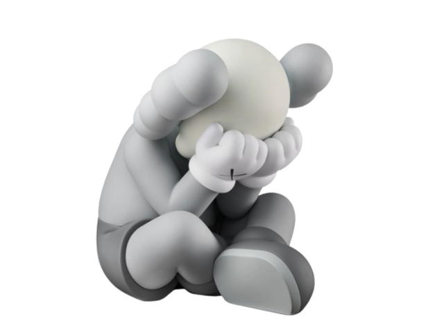 Kaws KAWS Separated Vinyl Figure Grey - view 2