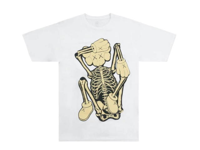 Kaws Kaws Skeleton New Fiction T-Shirt Bone - view 1