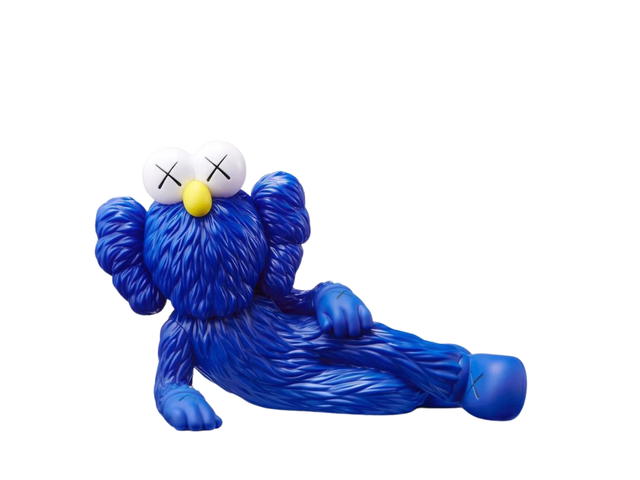 Kaws Kaws TIME OFF Vinyl Figure Blue - view 1