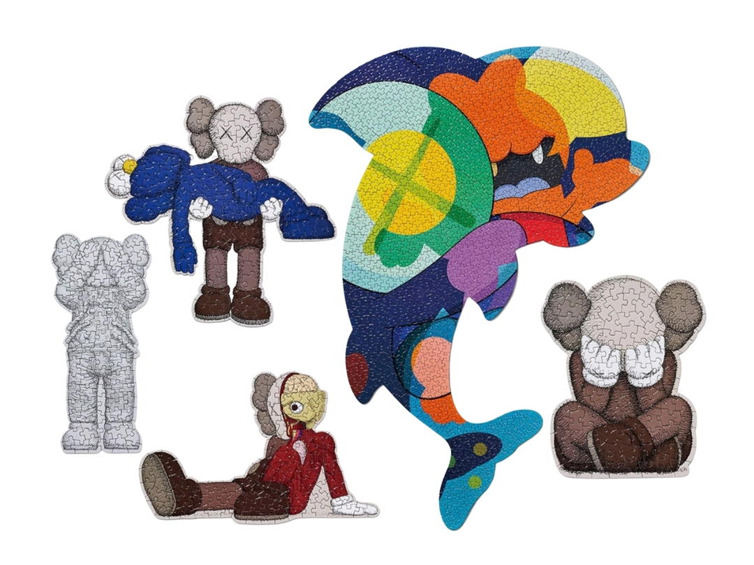 Kaws Kaws Tokyo First Puzzle 5 pcs Set