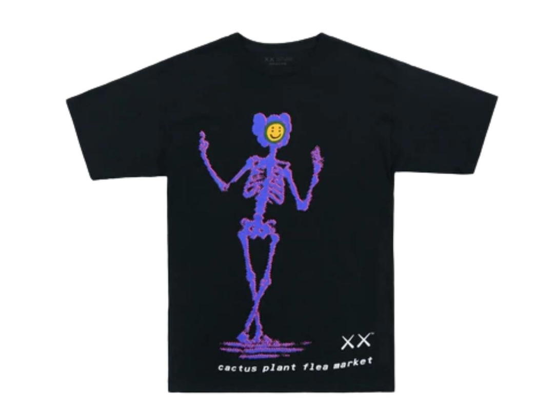 Kaws Kaws X Cactus Plant Flea Market T-Shirt Black