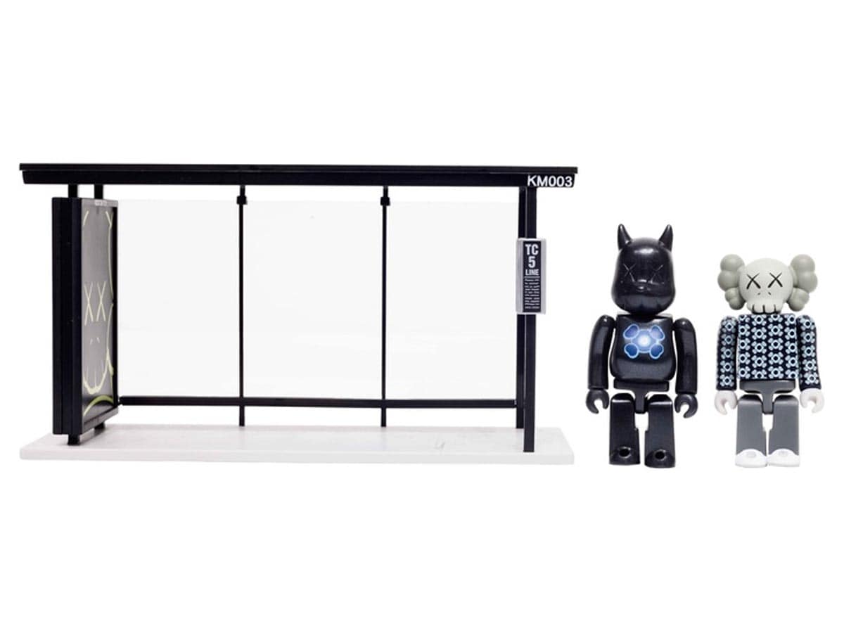 Kaws KAWS x Medicom Bus Stop Series Volume 2 Vinyl Toy Black/Blue
