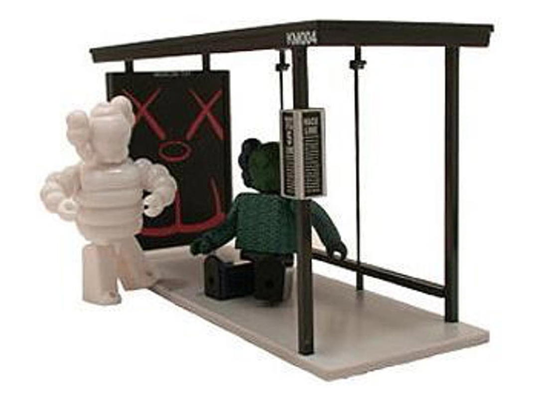 Kaws KAWS x Medicom Bus Stop Series Volume 4 Vinyl Toy White/Green