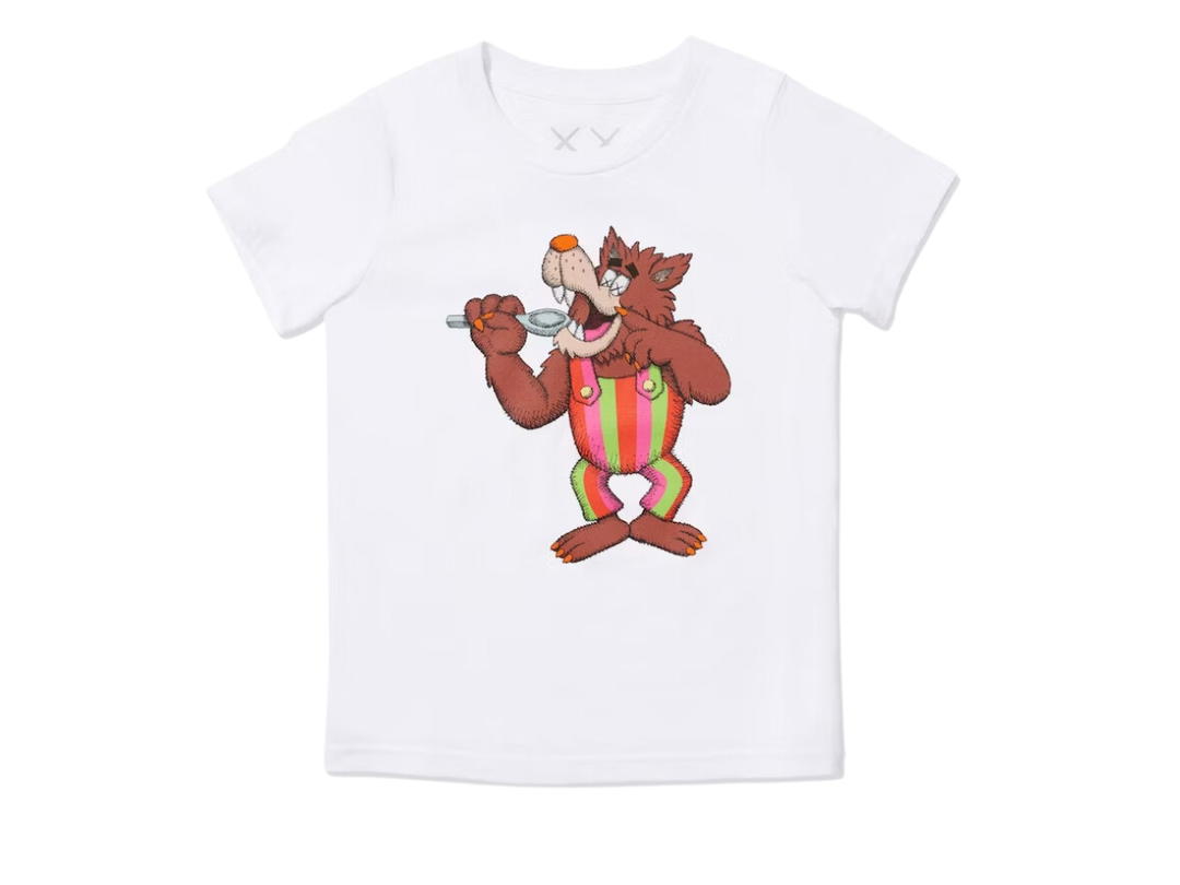Kaws Kaws x Monsters Frute Brute Kids T-Shirt White