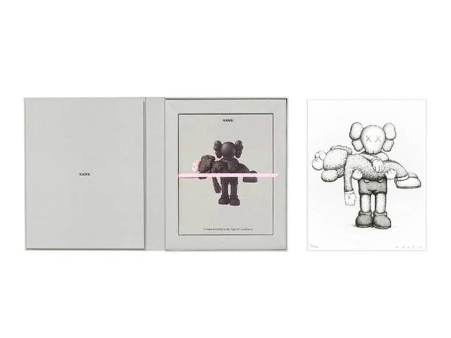 Kaws Kaws x NGV Limited Edition Art Book with Screen-print (Signed), 2019 - view 2