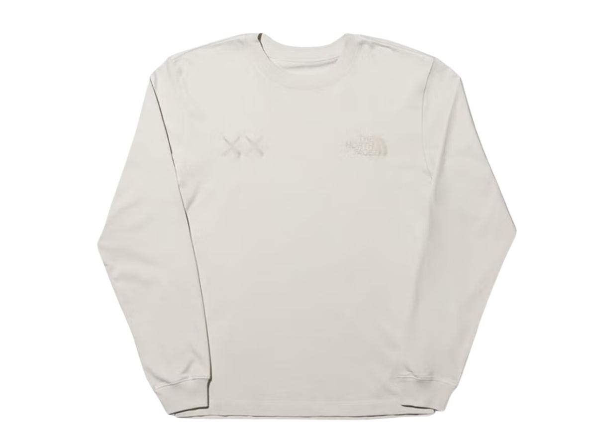 Kaws KAWS x The North Face L/S T-shirt Moonlight Ivory