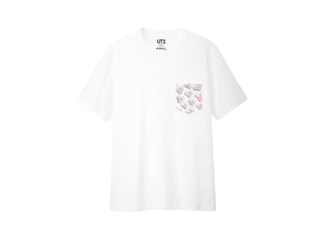 Kaws KAWS x Uniqlo BFF Pocket Tee (US Sizing) White