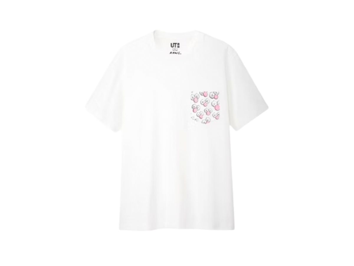 Kaws KAWS x Uniqlo BFF Pocket Tee (US Sizing) White
