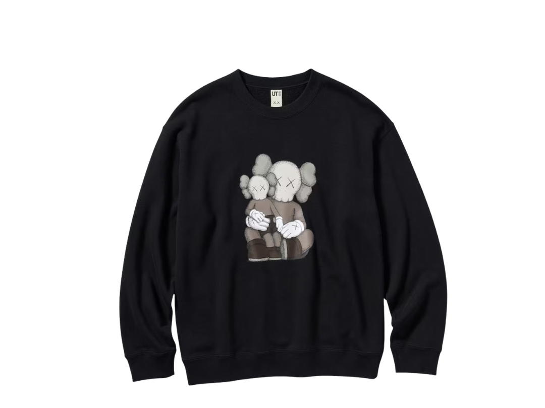 Kaws KAWS x Uniqlo Longsleeve Sweatshirt Black