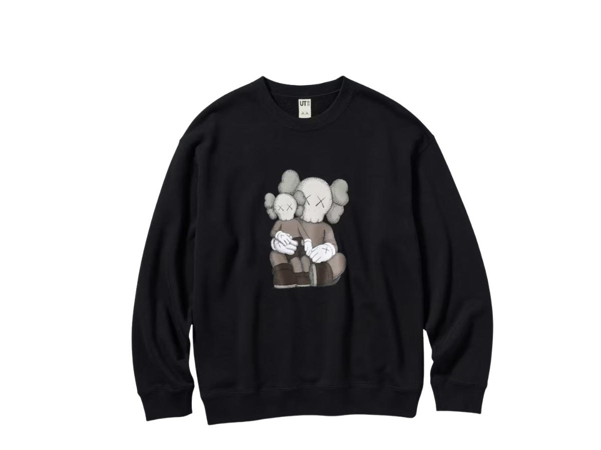 Kaws KAWS x Uniqlo Longsleeve Sweatshirt Black