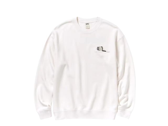 Kaws KAWS x Uniqlo Longsleeve Sweatshirt Off White - view 2