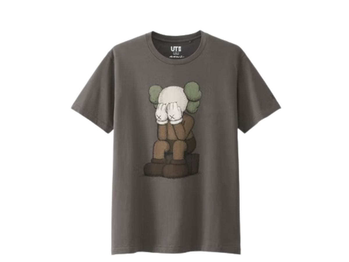 Kaws KAWS x Uniqlo Passing Through Tee (Asia Sizing) Brown