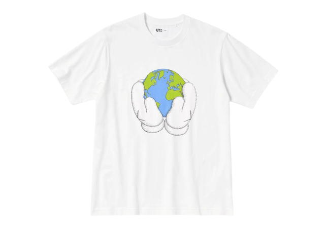 Kaws Kaws x Uniqlo Peace For All Short-Sleeve Graphic T-Shirt White - view 1