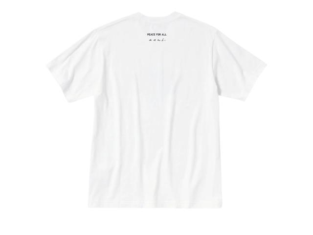 Kaws Kaws x Uniqlo Peace For All Short-Sleeve Graphic T-Shirt White - view 2