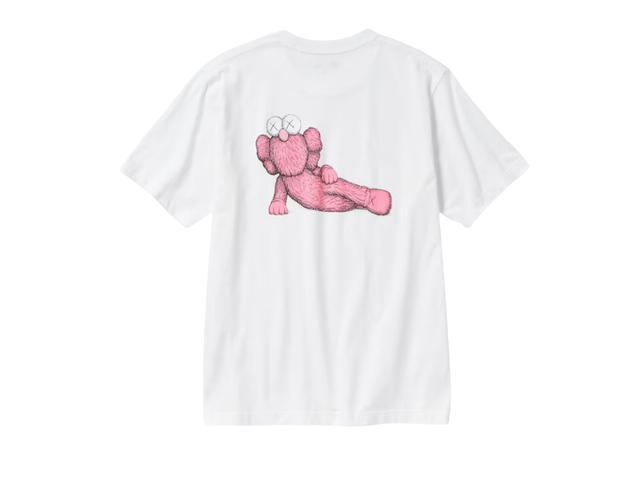 Kaws KAWS x Uniqlo Short-Sleeve Graphic T-Shirt White - view 1