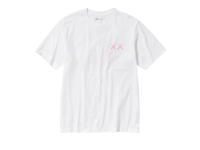 Kaws KAWS x Uniqlo Short-Sleeve Graphic T-Shirt White - view 2