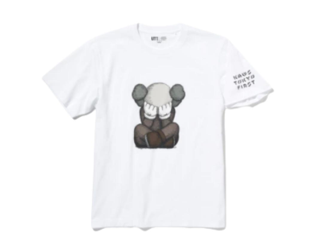 Uniqlo KAWS x Uniqlo Tokyo First Mori Arts Gallery Exclusive Tee (Japanese Sizing) White