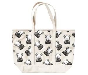 Buy KAWS x Uniqlo Tokyo First Tote Bag Off White at Sasom – Authentic and Ready to Ship