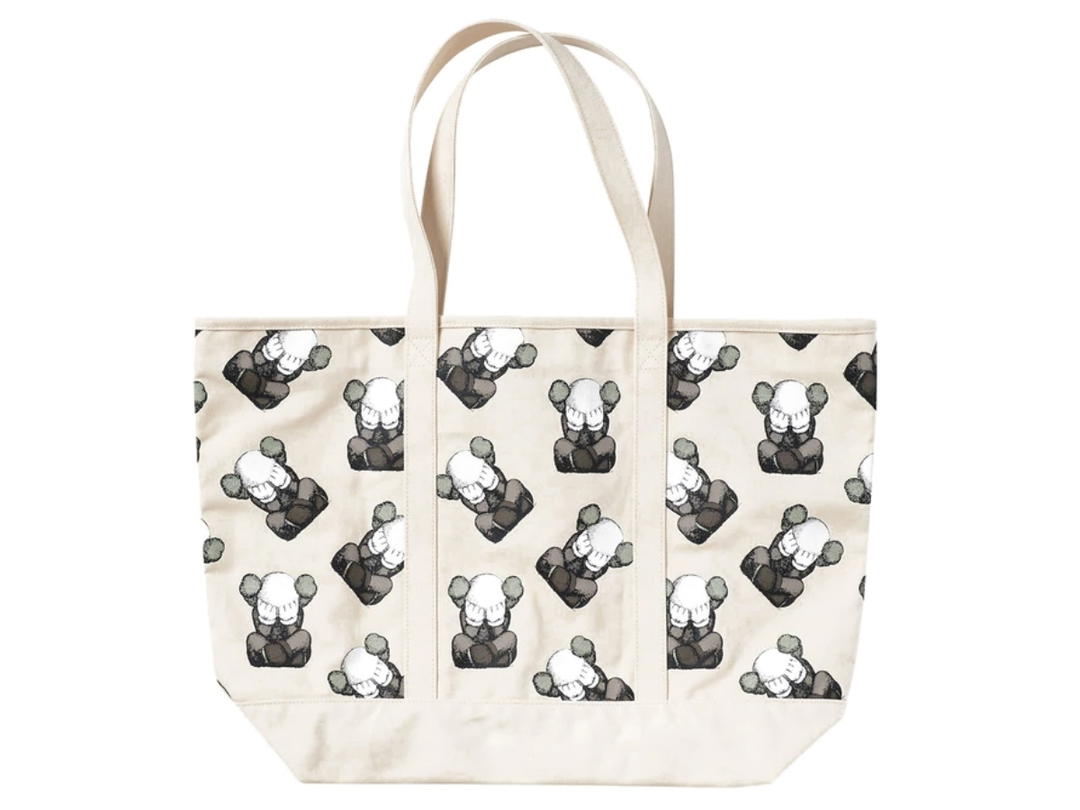 Uniqlo KAWS x Uniqlo Tokyo First Tote Bag Off White