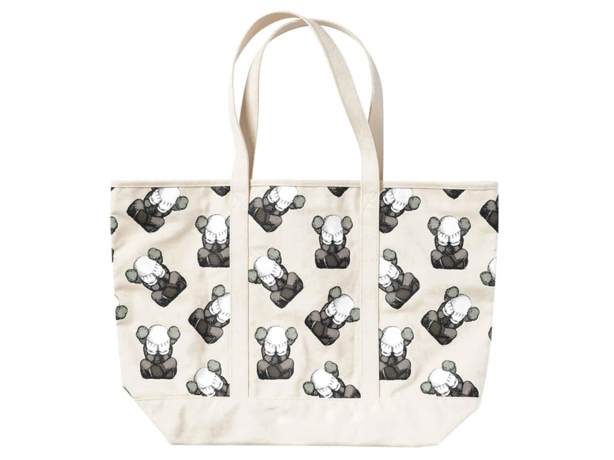 Uniqlo KAWS x Uniqlo Tokyo First Tote Bag Off White