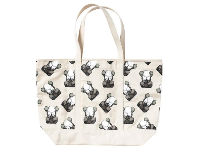 Uniqlo KAWS x Uniqlo Tokyo First Tote Bag Off White - view 1