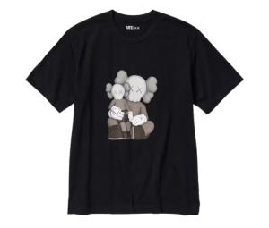 Buy KAWS x Uniqlo UT Short Sleeve Graphic T-Shirt Black at Sasom – Authentic and Ready to Ship