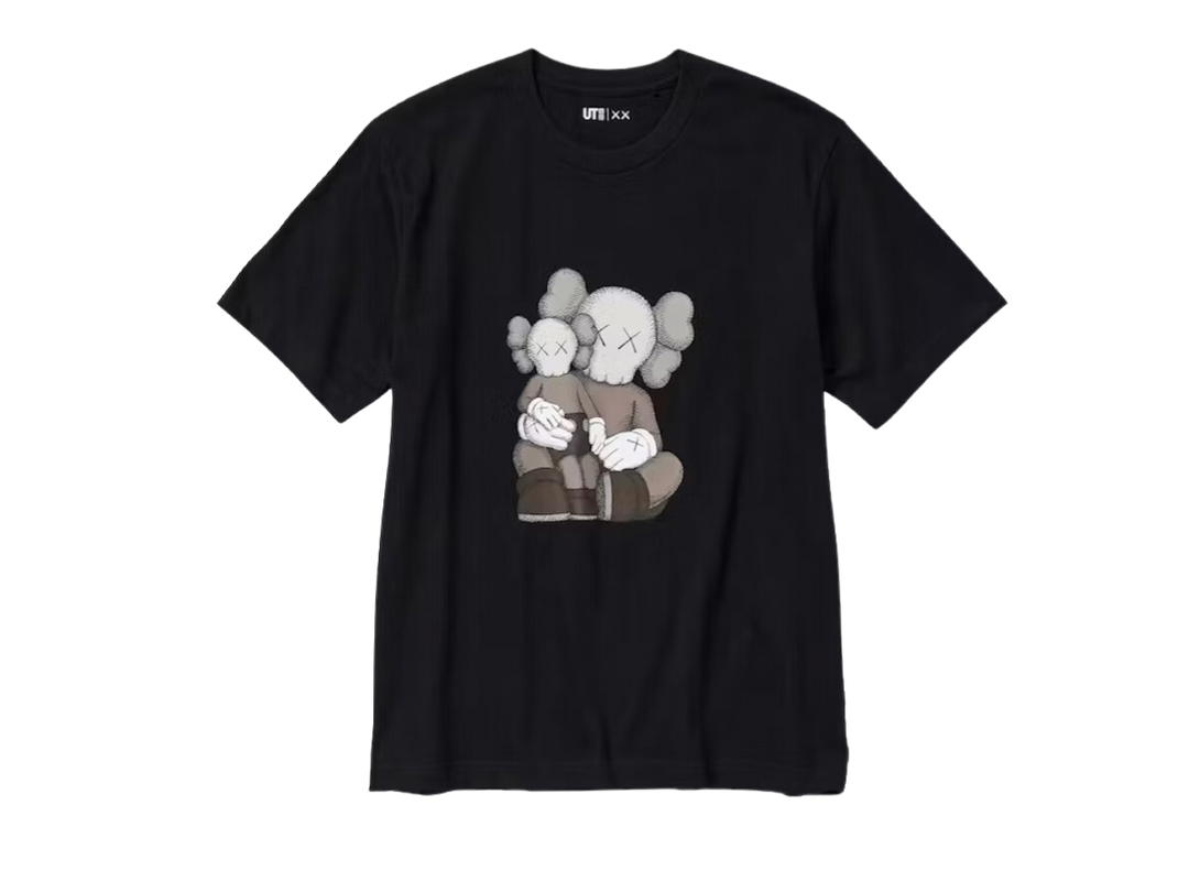 Kaws KAWS x Uniqlo UT Short Sleeve Graphic T-Shirt Black