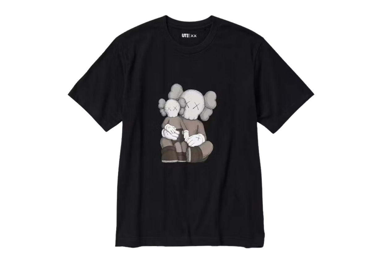 Kaws KAWS x Uniqlo UT Short Sleeve Graphic T-Shirt Black