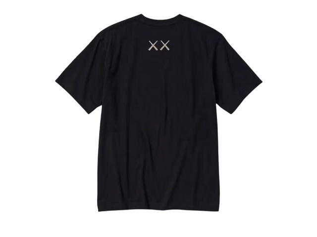 Kaws KAWS x Uniqlo UT Short Sleeve Graphic T-Shirt Black - view 2