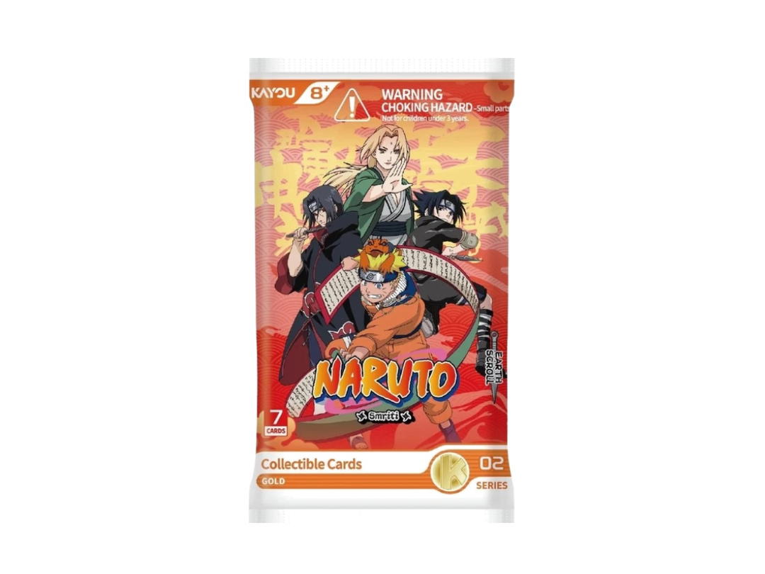 Kayou Naruto "Smriti" Earth Scroll 002 Booster Pack Tier 2 Wave 9 [Gold] (EN)