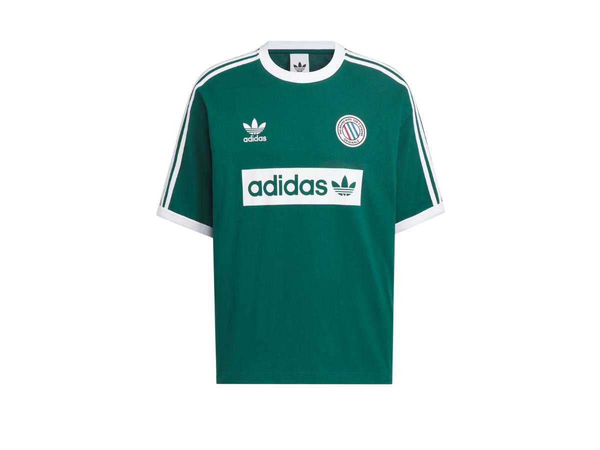adidas adidas Ringer Tee Collegiate Green
